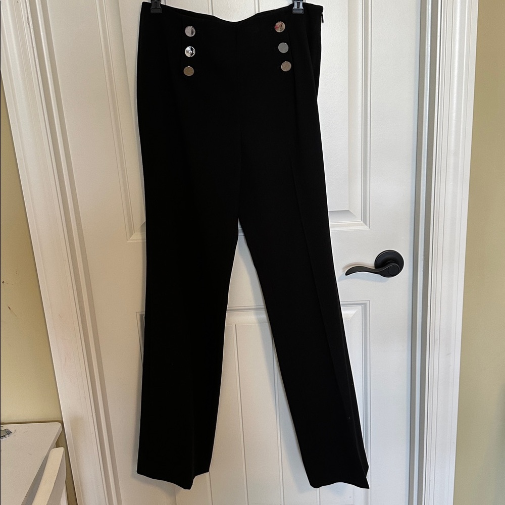 Calvin Klein Black Sailor Pants
